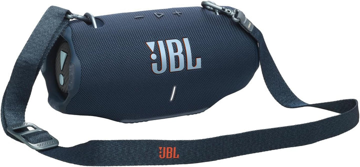 JBL Xtreme 4 Musikbox in Blau – Tragbare Bluetooth-Lautsprecher-Box mit tiefem Bass, KI-Sound-Boost
