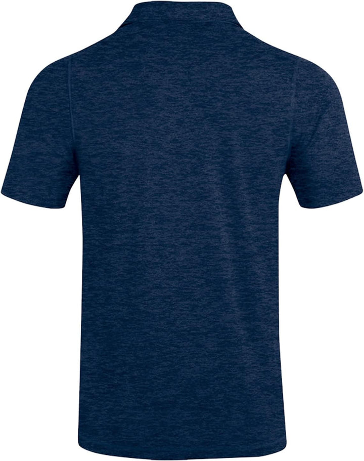 JAKO Herren Polos Polo Premium Basics, marine meliert, XXL, 6329 XL Marine Meliert, XL Marine Melier