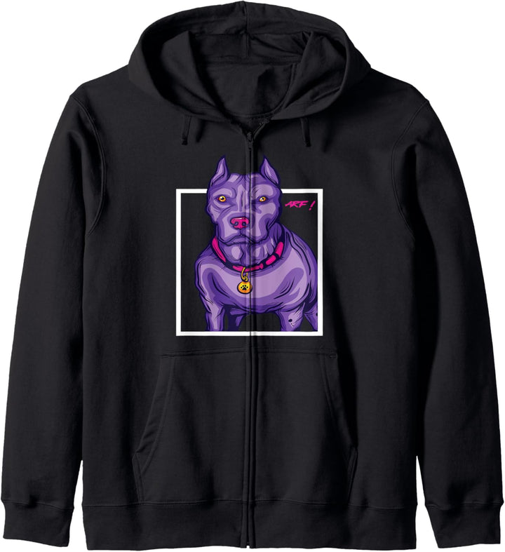 Pitbull Hund Rettung Welpe Kapuzenjacke
