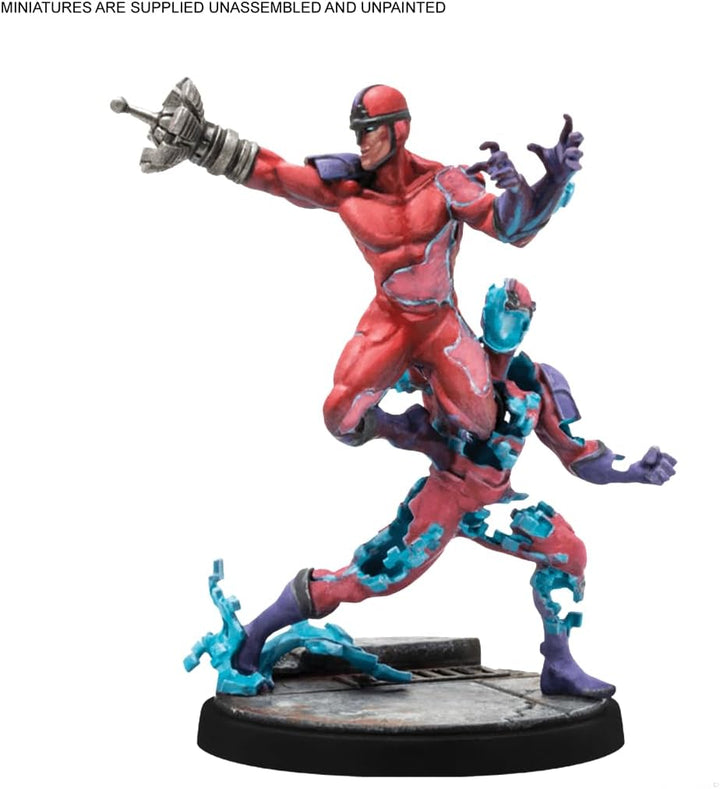 Atomic Mass Games Marvel Crisis Protocol Klaw & M'Baku Character Pack,Miniatur-Kampfspiel,Strategies