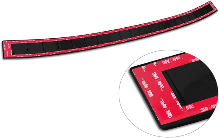 Avisa Schwarz Edelstahl Heckstossstangenschutz kompatibel mit Mazda CX-60 2022- 'Ribs'