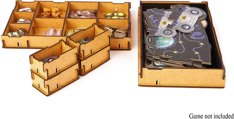 docsmagic.de Organizer Insert for Star Wars: Outer Rim Box - Einsatz, Star Wars: Outer Rim