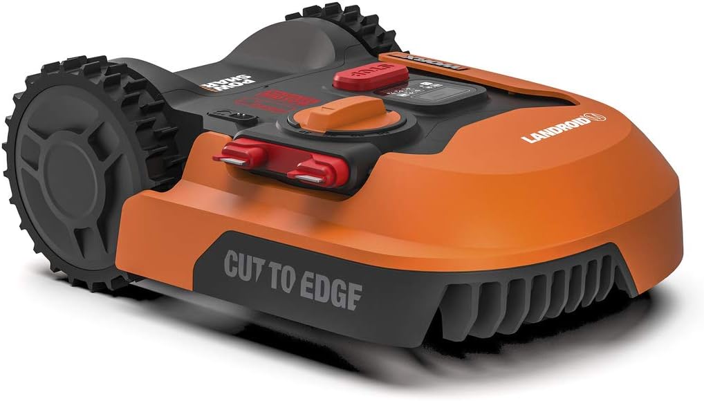 WORX Landroid L WR153E Mähroboter/Akkurasenmäher für grosse Gärten bis 1500 qm/Selbstfahrender Rasen