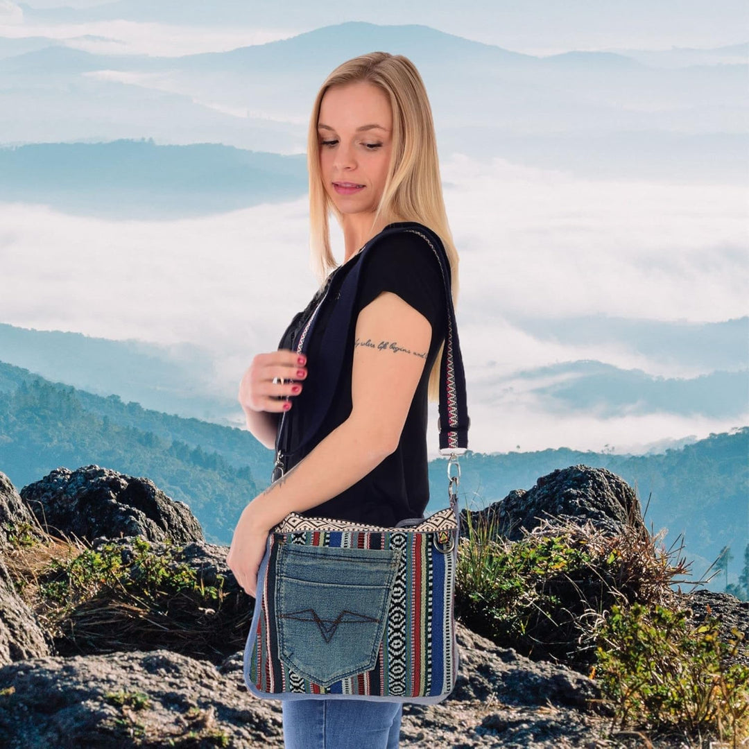 Sunsa Damen Taschen Umhängetasche Handtasche Canvas & Jeans. Grosse Boho Crossbody Tasche/bag Schult