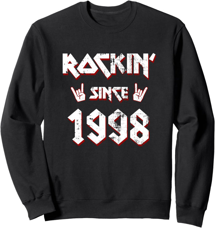 Rockin Since 1998 24 Jahre Alt Geburtstagsgeschenk Sweatshirt