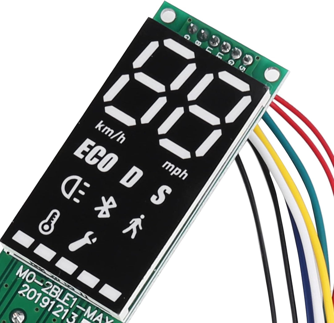 KIMISS Elektroroller BT, Armaturenbrett mit Display Panel G30d Display Digital 2 Cover für G30