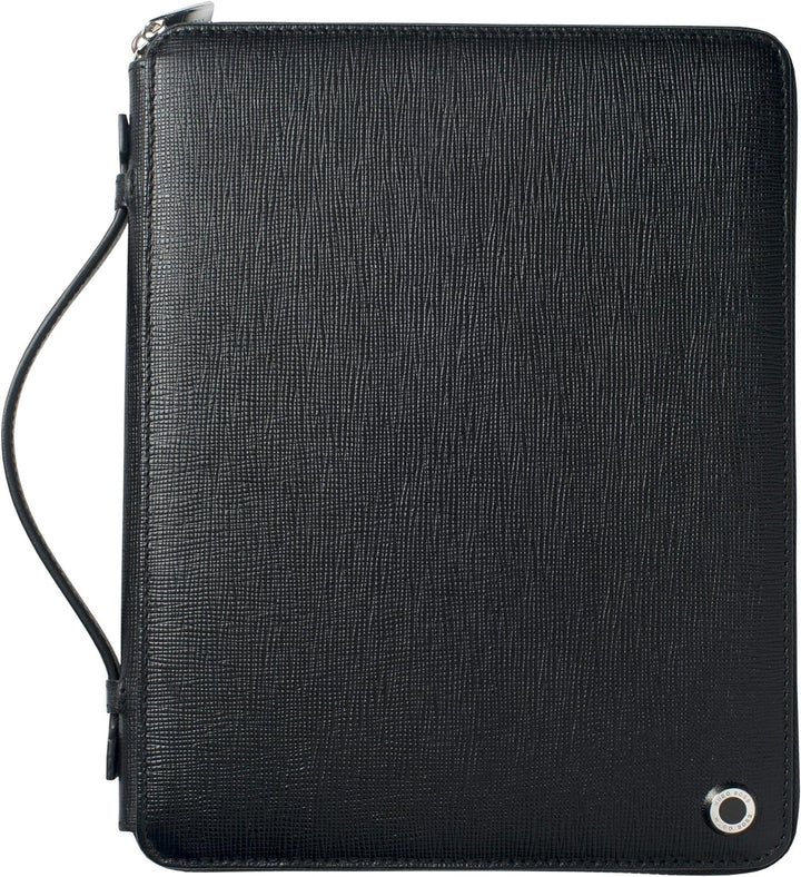 Conference zipped folder A5 Tradition Black A5 Reissverschluss Schwarz, A5 Reissverschluss Schwarz