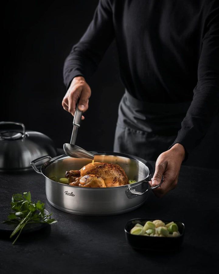 Fissler Original-Profi Collection / Edelstahl-Saucenlöffel, kleine Sossen-Kelle, Premium-Küchenhelfe