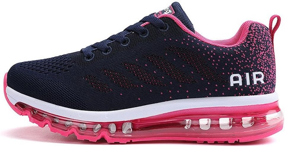 frysen Herren Damen Sportschuhe Laufschuhe mit Luftpolster Turnschuhe Profilsohle Sneakers Leichte S