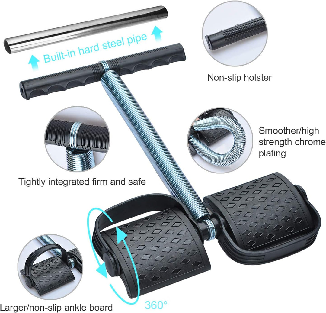 Elastic Sit Up Pull Rope Feder, Spannung Pedal Bauch Leg Übung Tummy Trimmer Equipment Krafttraining