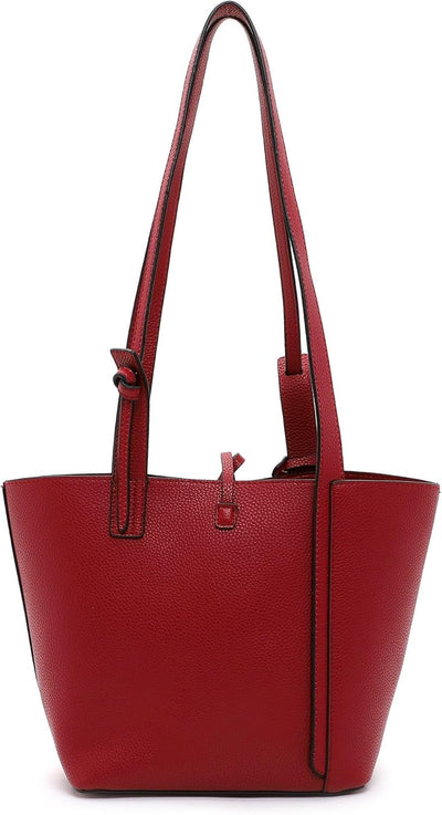 Tamaris Shopper Janika 32011 Damen Handtaschen Uni Einheitsgrösse Darkred 606, Einheitsgrösse Darkre