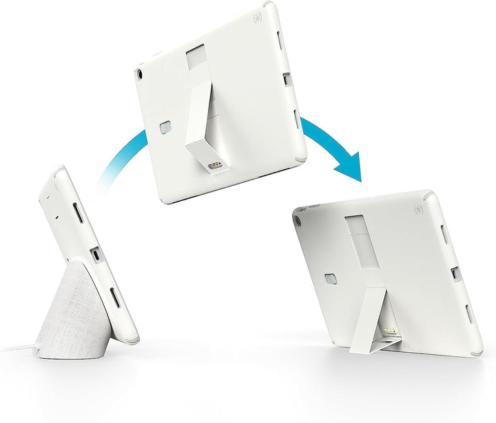 Speck Schutzhülle und Ständer für Google Pixel Tablet 2023 – volle Rückseite, dünn, Kratzfest, Falls