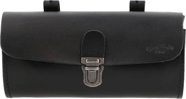 Gusti Satteltasche Leder - Raymond P. Damen und Herren Fahrradtasche Zubehör Fahrrad Diebstahlsicher