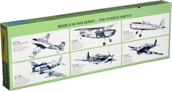 Guillow North American P51D Mustang Modellbausatz