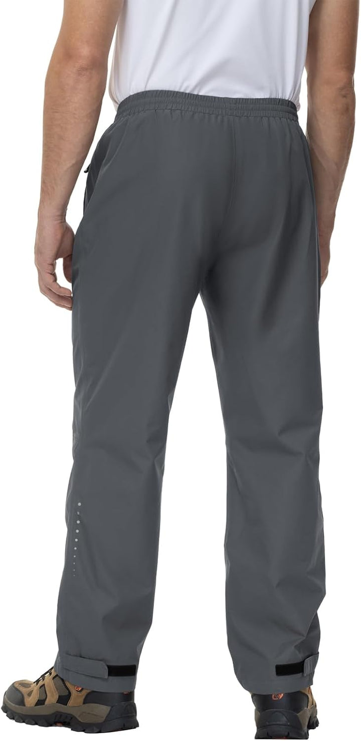 donhobo Herren Hose Wasserdicht Regenhose Leichte Winddichte Fahrrad für Outdoor Mesh Atmungsaktiv A