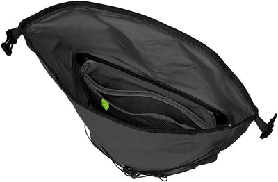 VAUDE Vorderradtaschen Aqua Front Light, Ultraleichte Vorderradtasche zum Radfahren, Black, one Size