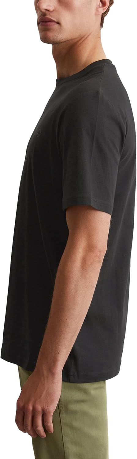 Marc O'Polo Denim Herren T-Shirt aus Bio-Baumwolle mit Rundhalsausschnitt XS Schwarz New, XS Schwarz