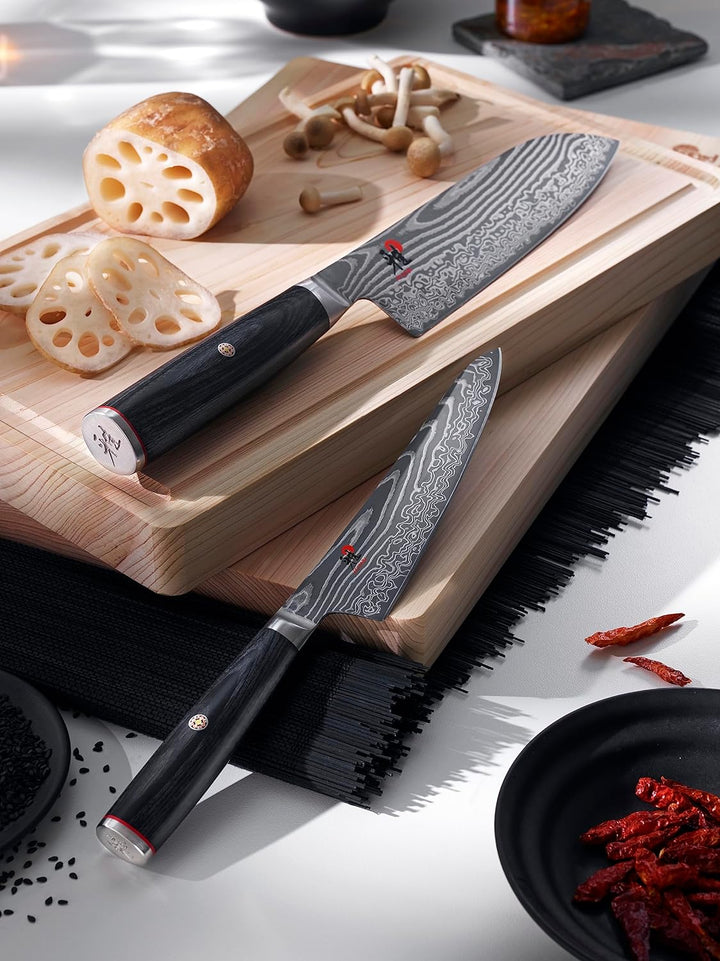 MIYABI SANTOKU Klingenlänge 20 cm Japanisch Messer Fleisch Gemüse scharf