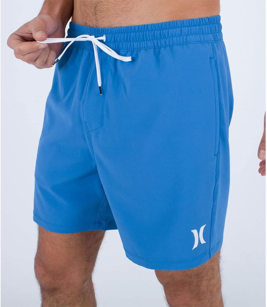 Hurley Herren OAO Solid Volley 17' Badeshorts für Herren S Sea View, S Sea View