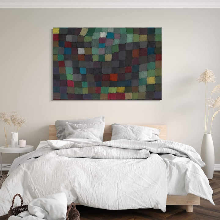 Printed Paintings Leinwand (80x60cm): Paul Klee - May Picture (1925) 80x60 cm, 80x60 cm