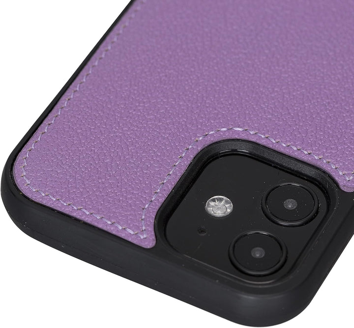 Solo Pelle Lederhülle für das iPhone 12/12 Pro in 6.1 Zoll Stanford Case Leder Hülle Ledertasche Bac