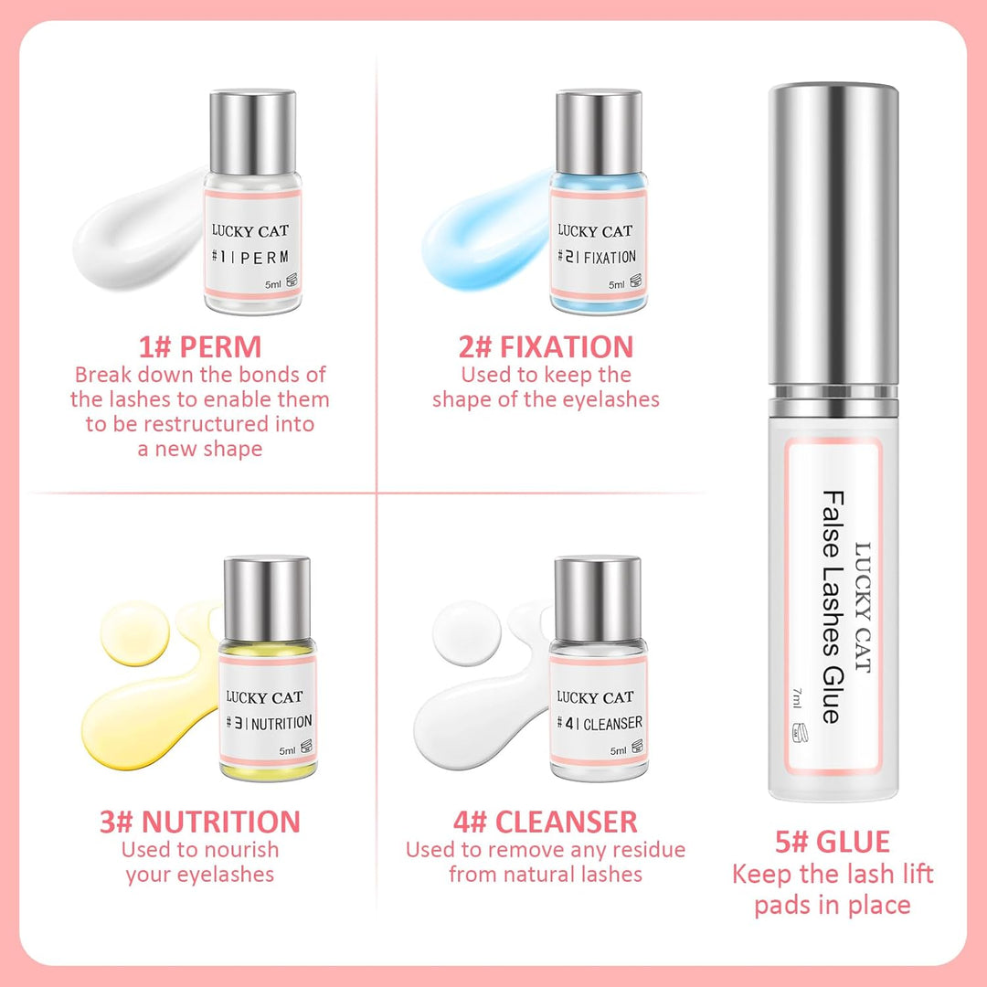 2024 Wimpernlifting Set,Wimpernverlängerung Kit Professionell,Lash Lifting kit,Wimpernwellen Starter