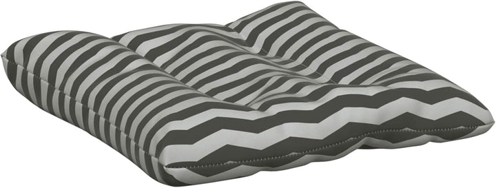Haustier-Tipi mit Kissen Weiss Grau 60 x 60 x 70 cm, waschbares Kuschelbett für Katzen und Hunde, St