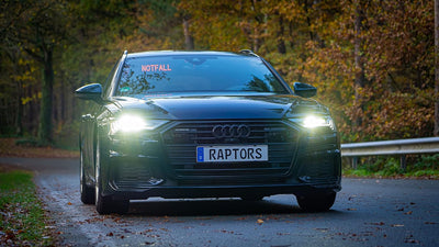 LED Frontwarnsystem SLIM (NOTFALL) | Einsatzschild | Dachaufsetzer-Ersatz | LED Einsatzschild mit Sa