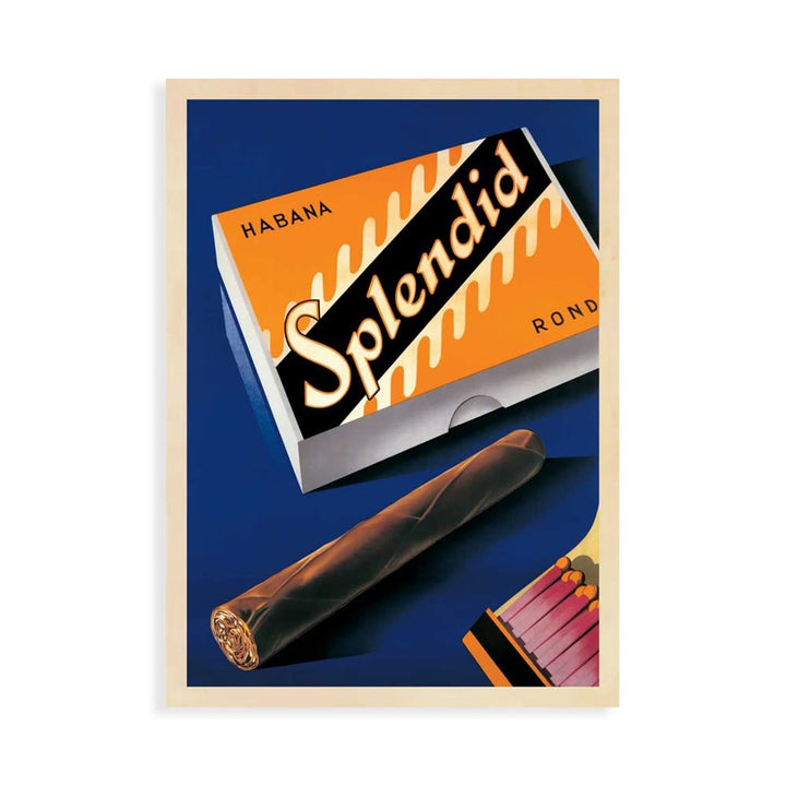 DìMò ART Kunstdruck auf Leinwand auf Leinwand, Motiv Neukomm Fred Splendid Habana-1930 100x75 CM Pap