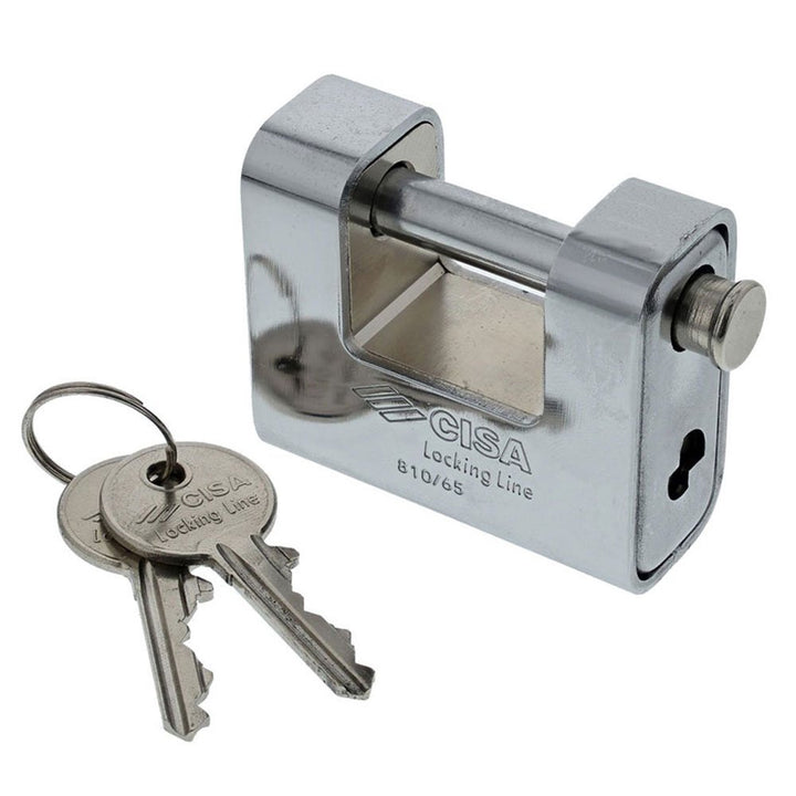 Vorhängeschloss Messing incam. mm.65 Rollläden 21810 Logo [Logo]