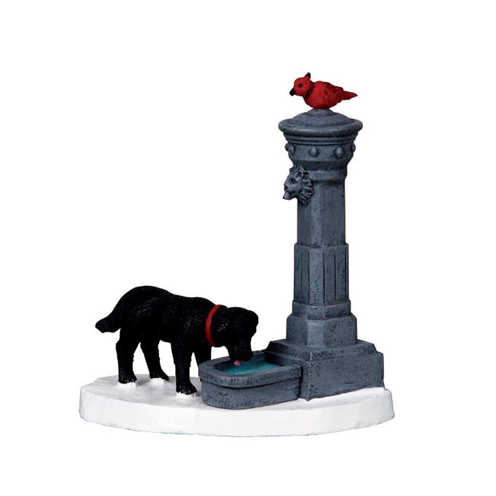 Lemax Deko-Ornament für Weihnachtsdekoration, Wasser-Brunnen