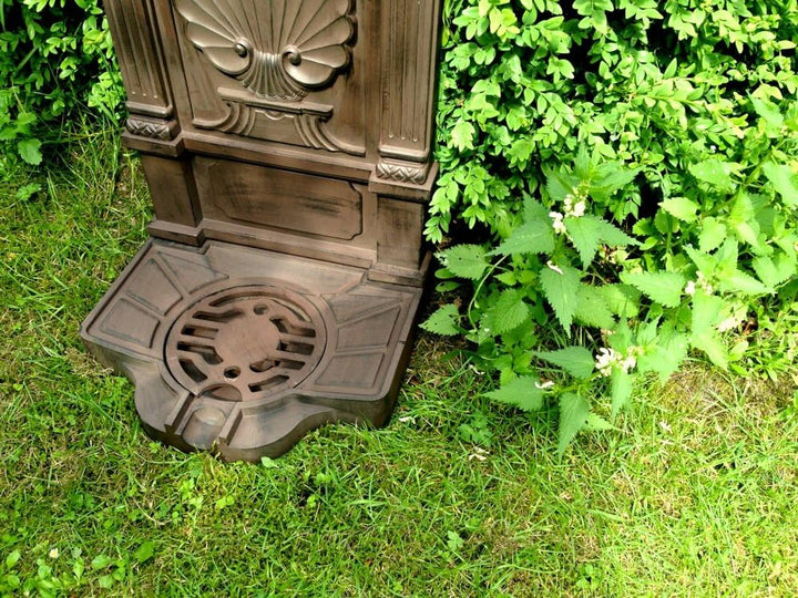 Antikas - Standbrunnen als Garten-Brunnen, Landhaus Zapfsäule, Wasserzapfstelle mit Hahn