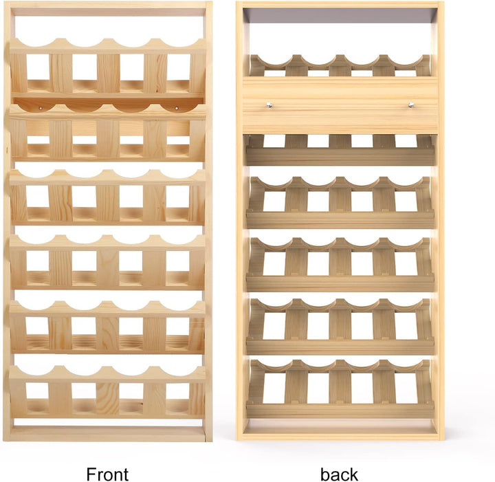 Nisorpa 24 Dosen Spray Paint Storage Rack Wooden Spray Paint Holder Wall Mount Lube Can Storage Rack