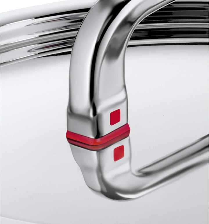 WMF Premium One Kochtopf klein 16,5 cm, Metalldeckel mit Dampföffnung, Fleischtopf Induktion 2l, Cro