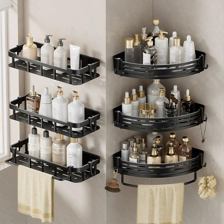 3er-Pack Dusch-/Küchen-Organizer, Caddy, Badezimmer-Caddy, wasserdicht, grosses Fassungsvermögen, Ku