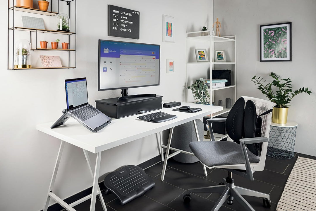 Kensington Easy Riser EQ Tragbarer Laptopständer &amp; -kühler, höhenverstellbar und leicht, faltbarer N
