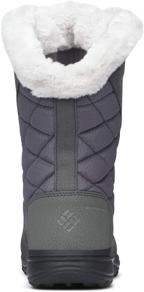 Columbia Ice Maiden II WP wasserdichte Schneestiefel für Damen 35.5 EU Shale Dark Raspberry, 35.5 EU