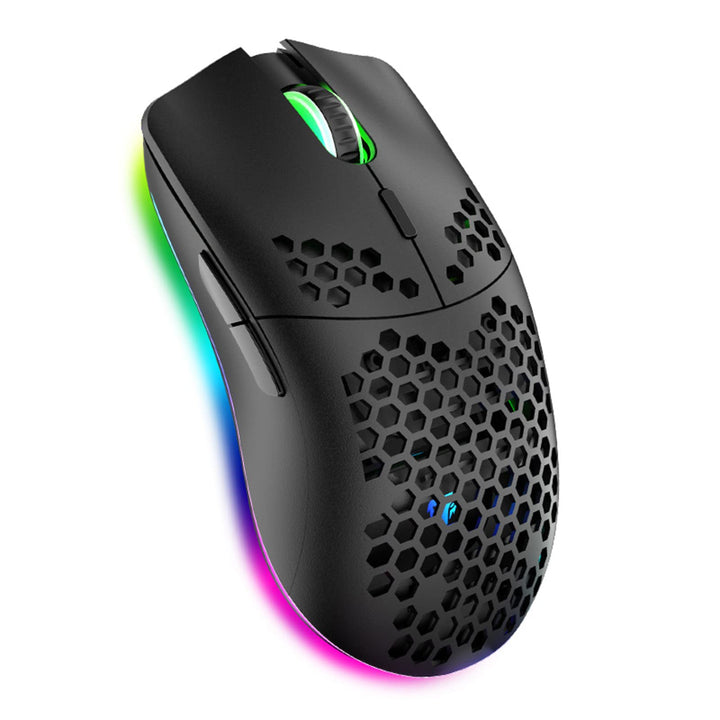 Kabellose Gaming ,Computer-Maus mit Honeycomb-Gehäuse, 11 RGB-Chroma-Hintergrundbeleuchtung, 3.400 D