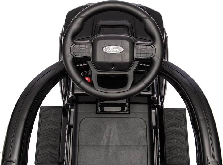 sun baby Rutschauto ab 1 Jahr mit Schieber – Fort Raptor – grosse Geländereifen, LED-Lichter, Sitz m