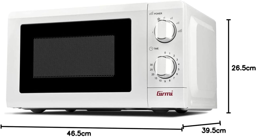 Girmi FM05 Mikrowelle, 20 l, Weiss