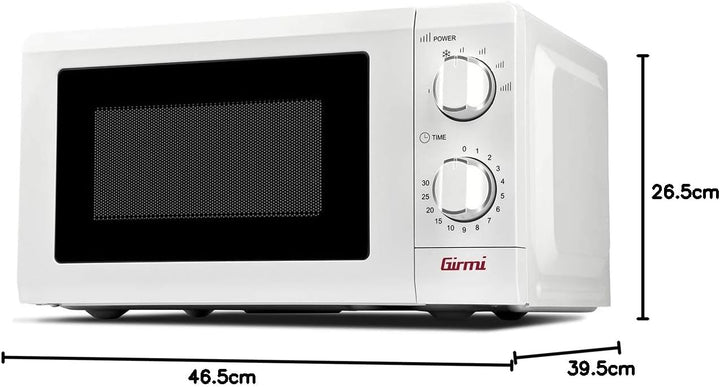 Girmi FM05 Mikrowelle, 20 l, Weiss