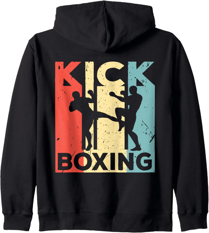 Vintage Kickboxing Kapuzenjacke