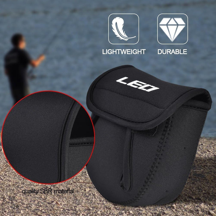 Dilwe Angelrolle Tasche, Angeln Rollentasche Angelrollentaschen Case Angelschnur Angeln Zubehör ( S)