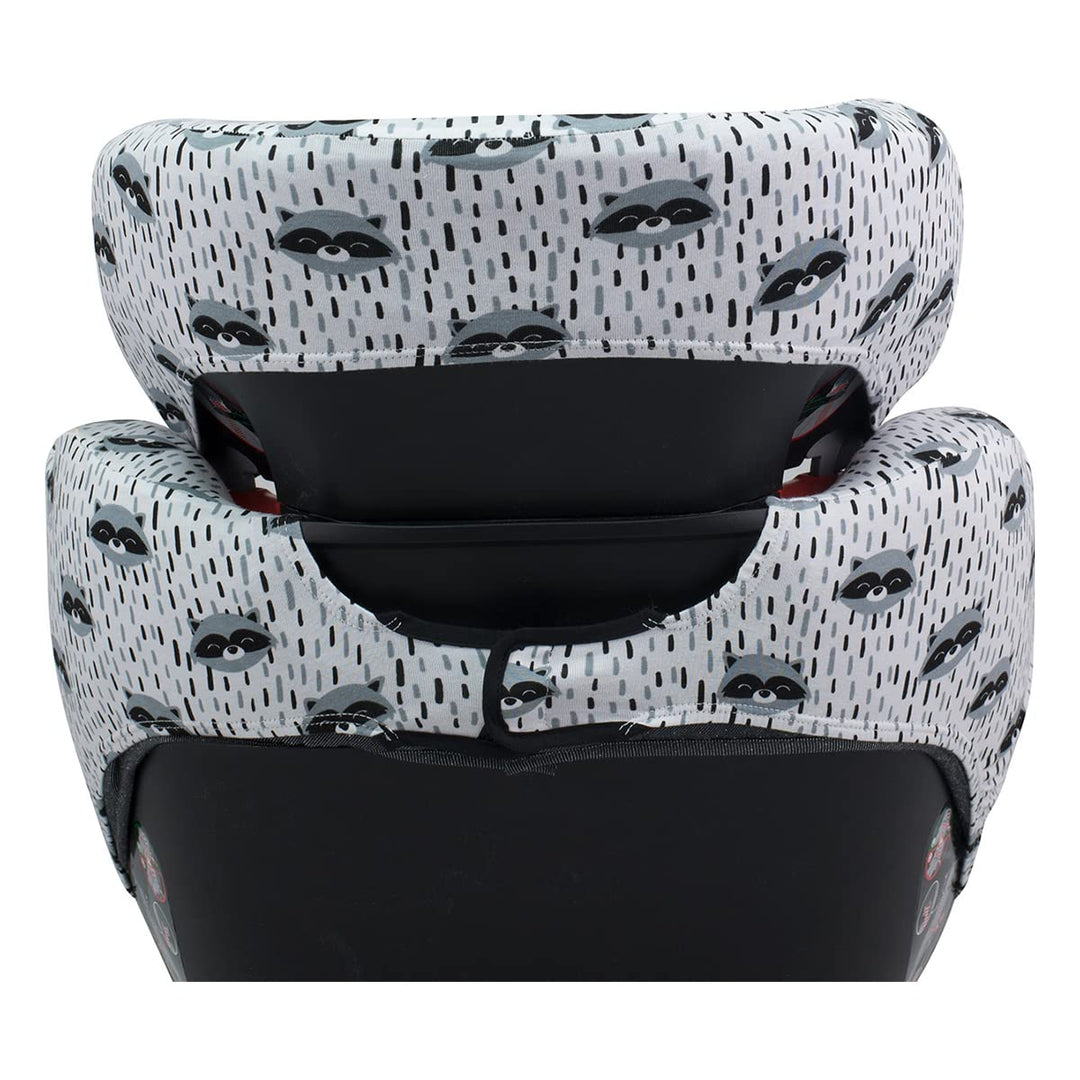 JYOKO KIDS Bezug kompatibel mit Bebe Confort, Maxi Cosi Rodi, Rodifix (Rodifix Air Protect, Raccoon)