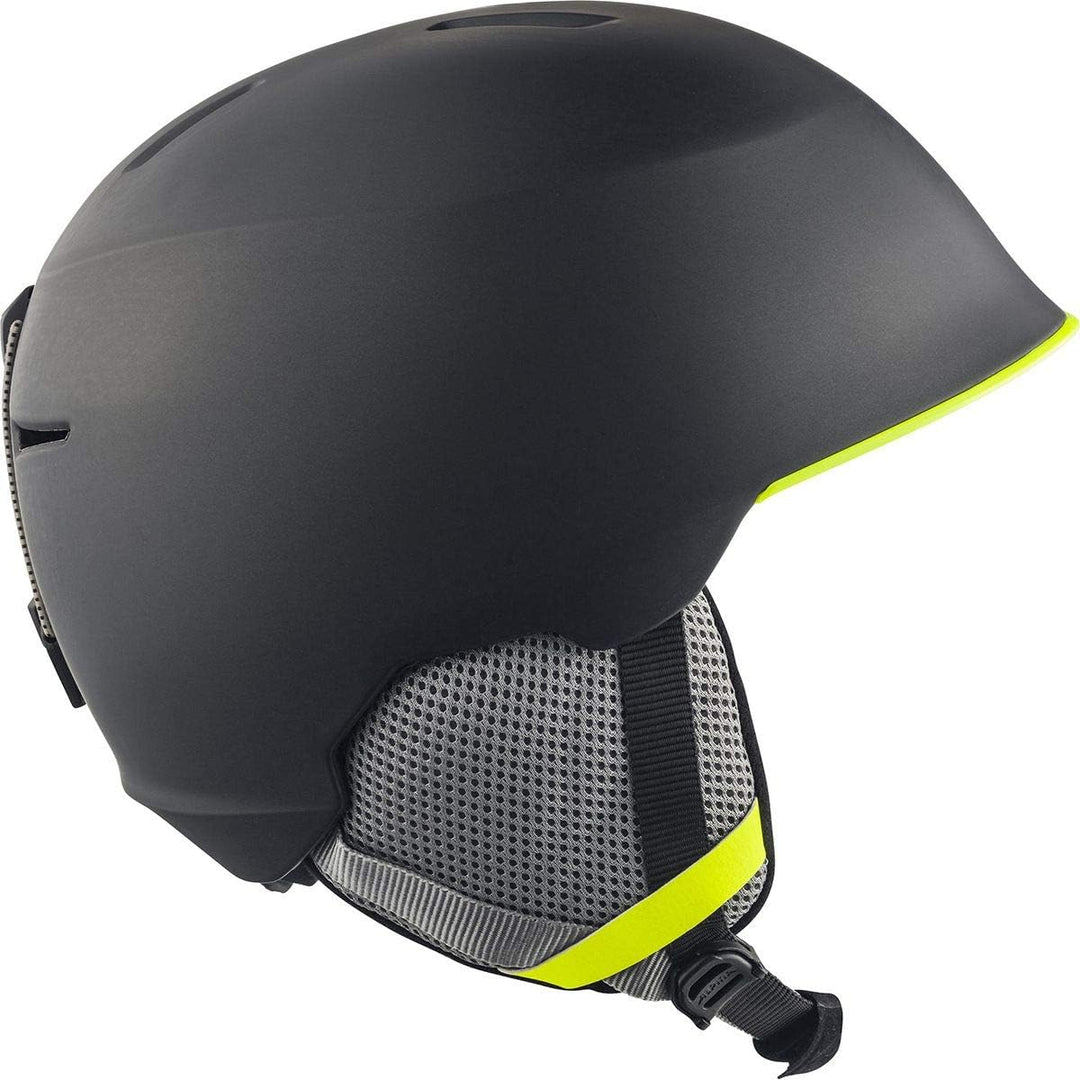 ALPINA MAROI JR - Sicherer, Bruchfester & Individuell Anpassbarer Skihelm Für Kinder charcoal-neon m