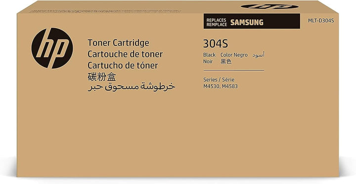 HP MLT-D304S (SV043A) Original Toner Schwarz (Kompatibel mit: ProXpress M4530, M4583) breit Schwarz,
