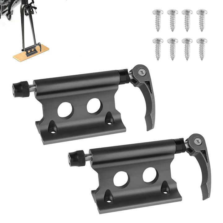 2 Stück Fahrrad Gabelhalterung Schnellspanner Aluminiumlegierung Fahrradgabelhalterung Vorderradgabe