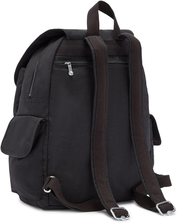 Kipling CITY PACK Mittelgrosser Rucksack, Black Noir (Schwarz), Black Noir