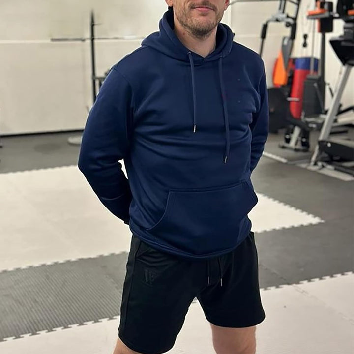 BROKIG Herren-Shorts, Sport, Baumwolle, Laufen, Krafttraining, Fitnessstudio, Fitness, elastischer B