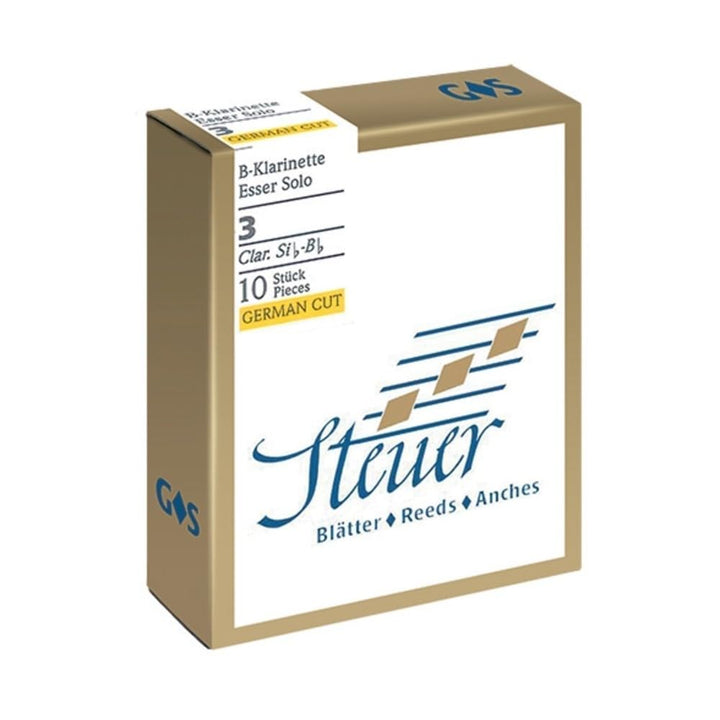 Steuer 738012 Blatt BB-Klarinette Solo White Line 1.5 deutscher Schnitt 10er-Packung 1,5 Bb-Klarinet